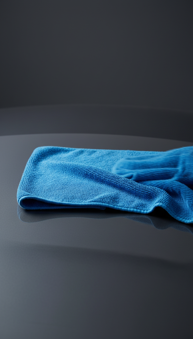 Mini APEX Blue microfiber drying towel 16 inch(40x40)