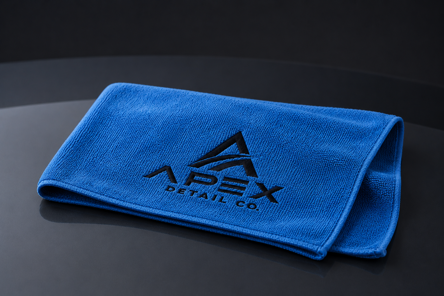 Mini APEX Blue microfiber drying towel 16 inch(40x40)