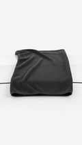 Graphite Black Window microfiber drying towel